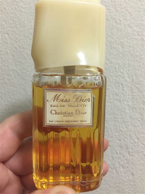 vintage christian dior miss dior spray perfume